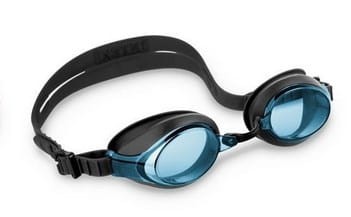 Przejdź do produktu Profesjonalne okulary do pływania nurkowania niebieskie INTEX 55691