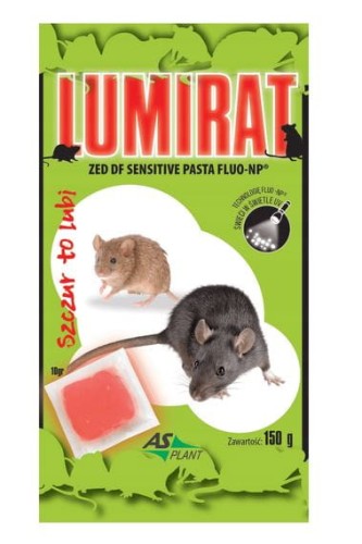 Przejdź do produktu Lumirat 150 g pasta na myszy i szczury 