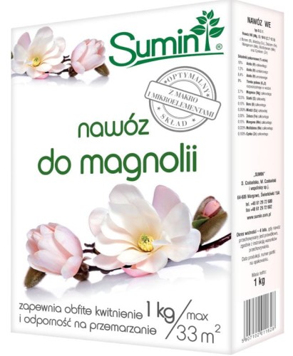 Przejdź do produktu Nawóz do magnolii 1 kg Sumin