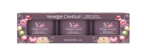 Przejdź do produktu Świece zapachowe mini Berry Mochi Yankee Candle 3 pack