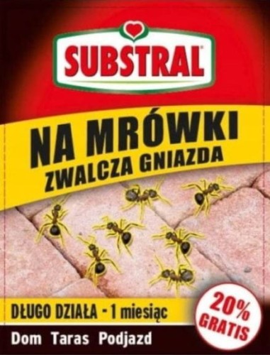 Przejdź do produktu Proszek przeciwko mrówkom mrówki Substral 120 g