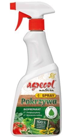Przejdź do produktu POKRZYWA SPRAY stymulator wzrostu 500 ml Agrecol
