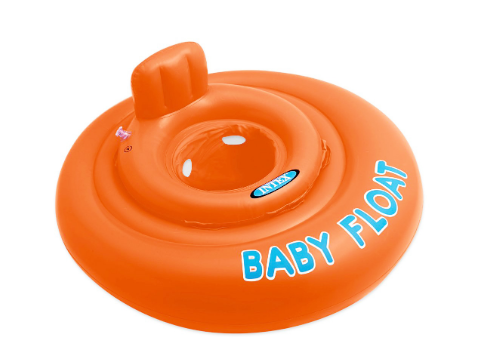 Przejdź do produktu Fotelik do nauki pływania koło 76cm 1-2 lata pomarańczowe Intex 56588