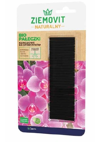 Przejdź do produktu Pałeczki nawozowe bio do storczyków 30szt