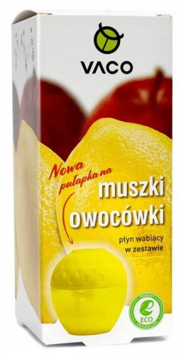 Przejdź do produktu Pułapka na muszki owocówki z płynem wabiącym VACO DV23