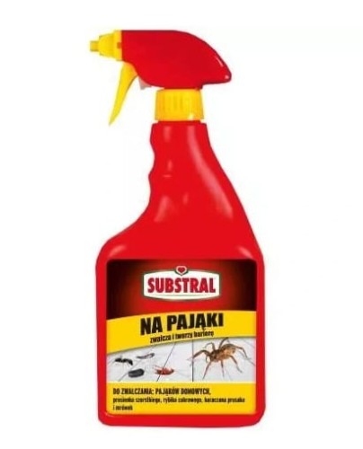 Przejdź do produktu Spray środek na pająki 750ml preparat SUBSTRAL