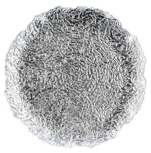 Przejdź do produktu Talerz ozdobny srebrny patera  33cm 374323