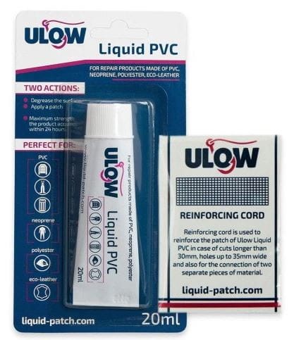 Przejdź do produktu Zestaw naprawczy Ulow płynne PCV + siatka wzmacniająca