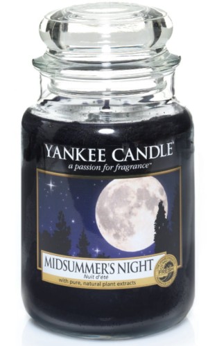 Przejdź do produktu Yankee Candle świeca w słoiku Midsummers Night męski zapach