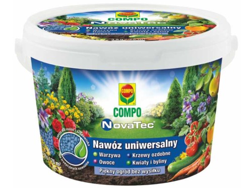 Przejdź do produktu Nawóz Novatec uniwersalny do ogrodu 3kg Compo