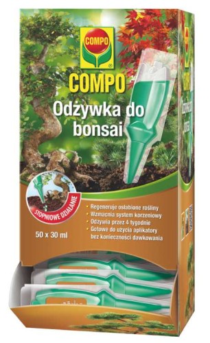 Przejdź do produktu Odżywka do bonsai i miniaturowych roślin 50szt COMPO