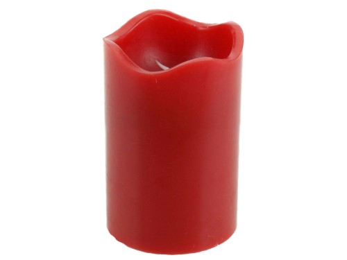 Przejdź do produktu  Świeca LED na baterie czerwona 6,5cm + timer 437525
