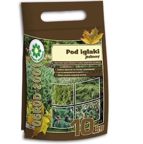 Przejdź do produktu Nawóz jesienny do tuji iglaków 10kg Ogród 2001