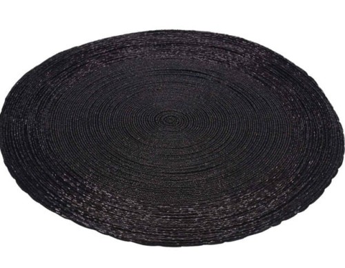 Przejdź do produktu Mata stołowa czarna z koralików 276870