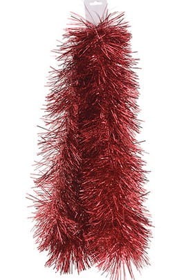 Przejdź do produktu Łańcuch choinkowy czerwony świąteczny 741579