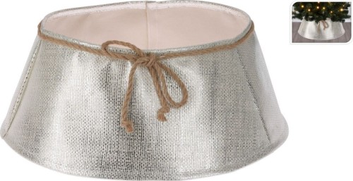 Przejdź do produktu Osłona na stojak choinkowy 40 cm srebrna 350860