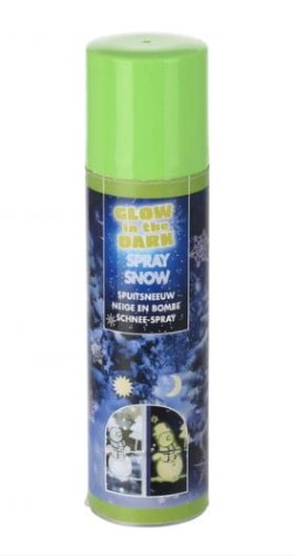 Przejdź do produktu Śnieg spray 150ml świeci w ciemności 396592