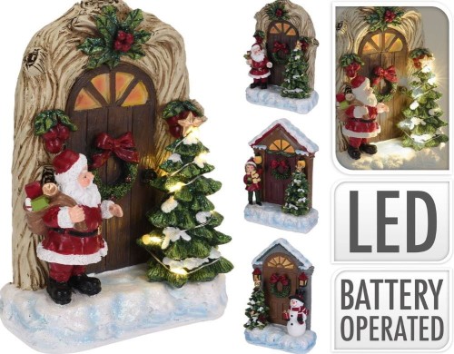 Przejdź do produktu Świąteczna scenka LED 13 x 19 cm 638534