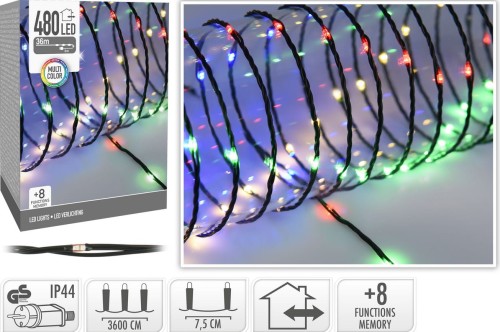 Przejdź do produktu Lampki choinkowe multikolor 480 LED 992674