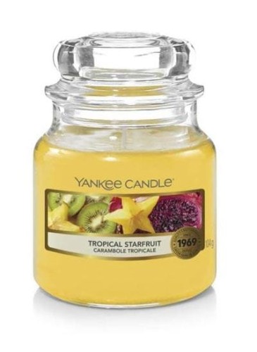 Przejdź do produktu YANKEE CANDLE TROPICAL STARFRUIT SŁOIK MAŁY 