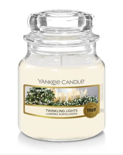 Przejdź do produktu YANKEE CANDLE TWINKLING LIGHTS SŁOIK MAŁY