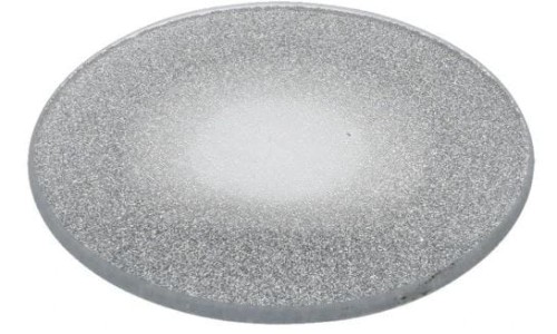 Przejdź do produktu Podstawka pod świece podkładka okrągła 20cm srebrna 593628
