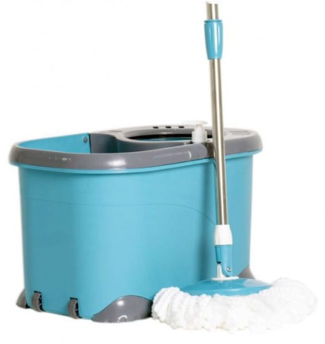 Przejdź do produktu Mop obrotowy z mikrofibry z wiadrem Zeus OD1345