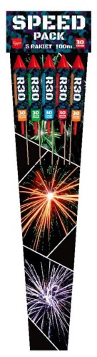 Przejdź do produktu Rakiety na sylwestra Speed Pack 5 szt R30-5