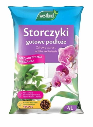 Przejdź do produktu Podłoże do storczyków + seramis 4l Westland