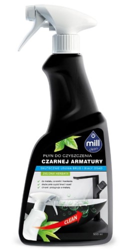 Przejdź do produktu Płyn do czyszczenia czarnej armatury 500 ml Mill Clean 4764