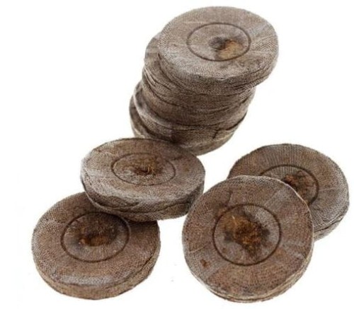 Przejdź do produktu Krążki torfowe do rozsad doniczki pęczniejące Jiffy 4,1mm 100szt