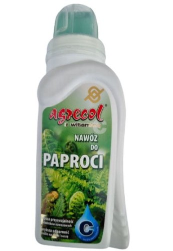 Przejdź do produktu Nawóz do paproci z witaminą C 0,25L AGRECOL