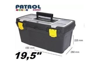 Przejdź do produktu PLASTIKOWA SKRZYNKA NARZĘDZIOWA 47,5CM