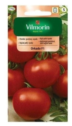 Przejdź do produktu Pomidor wczesny gruntowy Orkado F1 0,2g ST wysoki