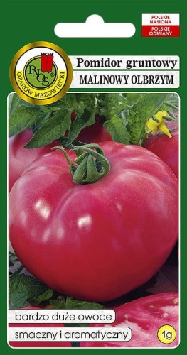 Przejdź do produktu Pomidor Malinowy Olbrzym gruntowy 1 g Pnos