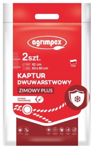 Przejdź do produktu Kaptur ochronny ochronny na rośliny 2 warstwowy 65x90cm 2szt