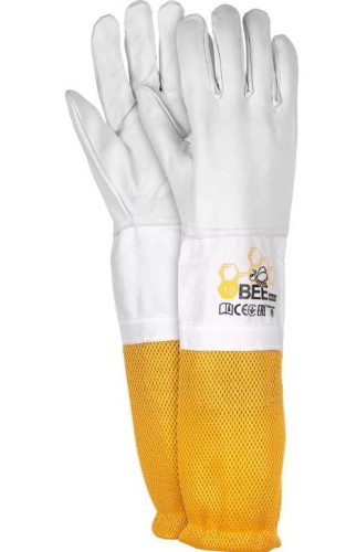 Przejdź do produktu Rękawice pszczelarskie ochronne BEE 10