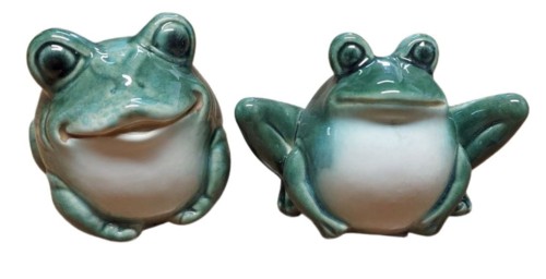 Przejdź do produktu Figurka żaba porcelanowa 9 cm 170581