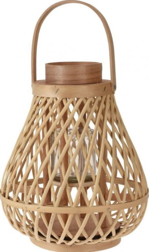 Przejdź do produktu Latarnia lampion rattanowa 30 cm 171366