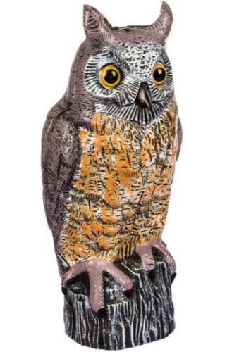 Przejdź do produktu Figura ogrodowa sowa odstraszacz 18x40 cm 731011