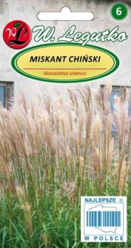 Przejdź do produktu Nasiona trawy ozdobnej Miskant chiński 0,05g Legutko
