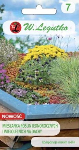 Przejdź do produktu Nasiona roślin na dachy 3g