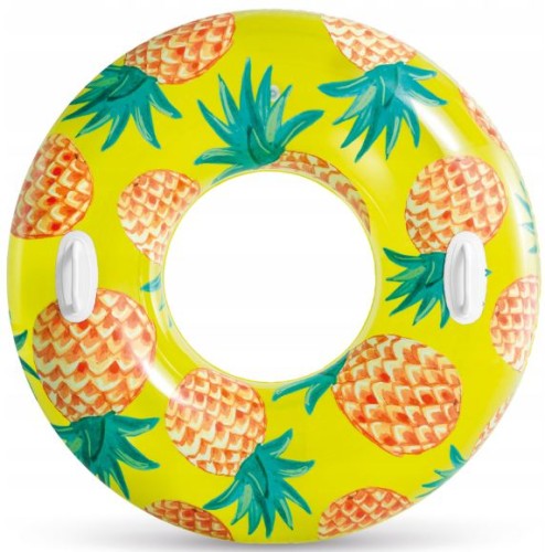 Przejdź do produktu Dmuchane koło do pływania żółte ananas 107cm Intex 56261