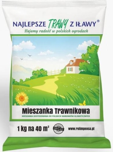 Przejdź do produktu Trawa Trawnikowa szybki efekt 1kg Iława