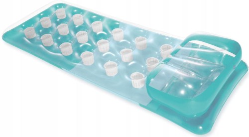 Przejdź do produktu Dmuchany materac do wody basenu INTEX 58890 niebieski