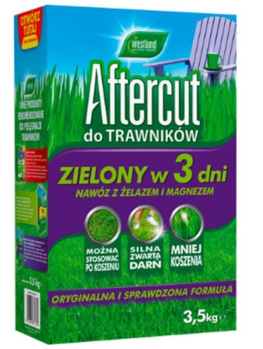 Przejdź do produktu Nawóz do trawy  Aftercut 3w1 zielony trawnik 3,5kg Westland