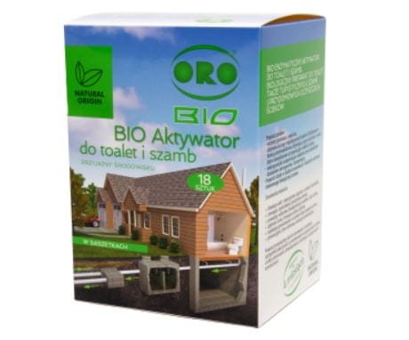 Przejdź do produktu Preparat do szamba bio aktywator saszetki 18x25 g ORO