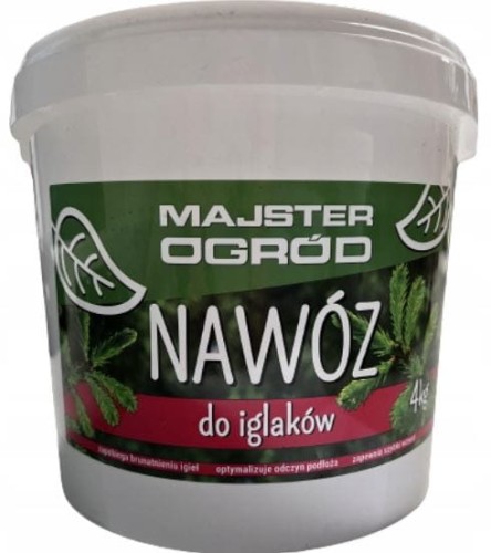 Przejdź do produktu Nawóz do iglaków 4kg MAJSTER Agrecol
