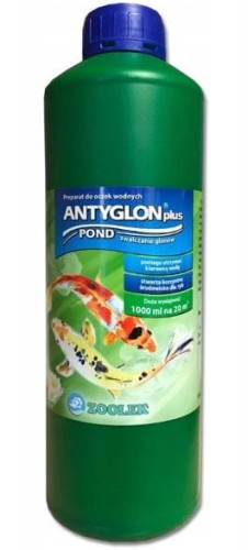 Przejdź do produktu Preparat na glony do oczka wodnego Antyglon 1 l