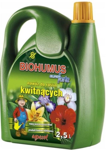 Przejdź do produktu Nawóz biohumus do roślin kwitnących 2,5L Agrecol